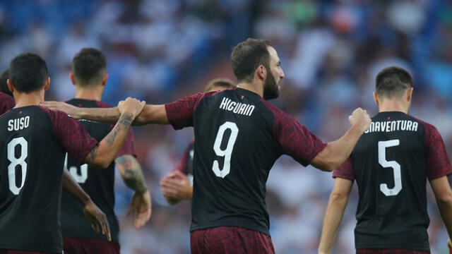 ¡Golazo! ‘Pipita’ Higuaín anotó su primer tanto con el AC Milan [VIDEO]