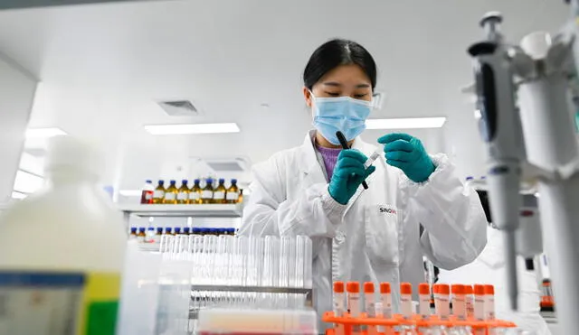 China ha expresado su optimismo sobre el desarrollo de una vacuna definitiva. Foto: AFP.