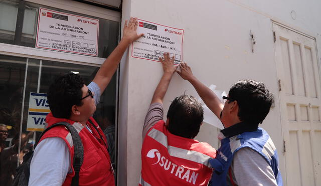 Lima: Sutran cancela autorización de dos centros médicos 