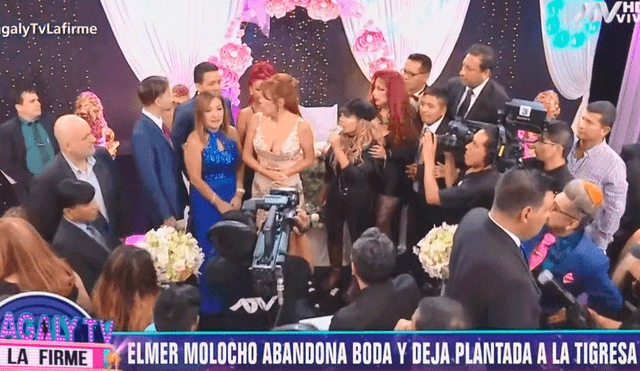 Monique Pardo consuela a La Tigresa del Oriente tras no llegar al altar