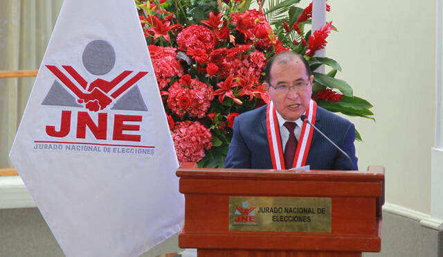 Presidente del JNE exhorta al Congreso a aprobar una reforma electoral integral 
