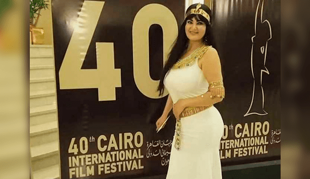 La bailarina de danza del vientre Sama el Masry, acusada de “atentar contra la moral pública”. Foto: Difusión