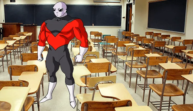 Facebook: Estudiante sorprendido tras hallar a ‘Jiren’ en su salón de clases [VIDEO]