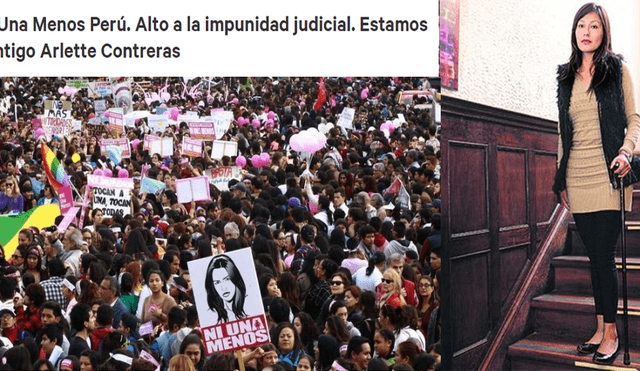 Arlette Contreras: recolectan firmas para investigar a jueces de Ayacucho