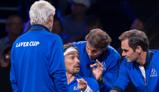 Nadal y Federer se unieron para ayudar a un compañero. Créditos: EFE