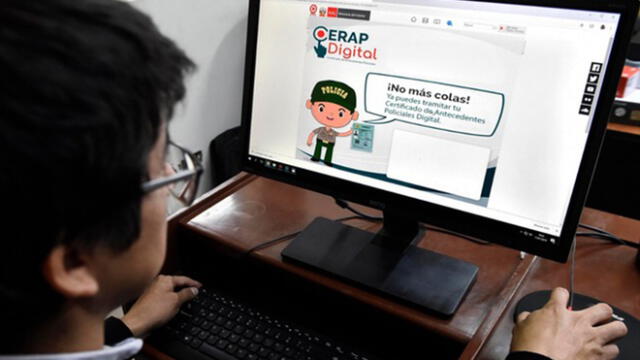 CERAP digital: ¿cómo tramitar Certificado de Antecedentes Policiales por internet? Foto: Mininter.