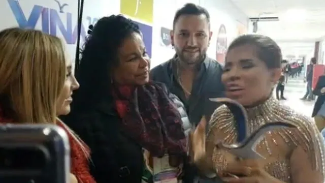 Eva Ayllón llora por Susan Ochoa tras victoria en Viña del Mar 2019 [VIDEO]