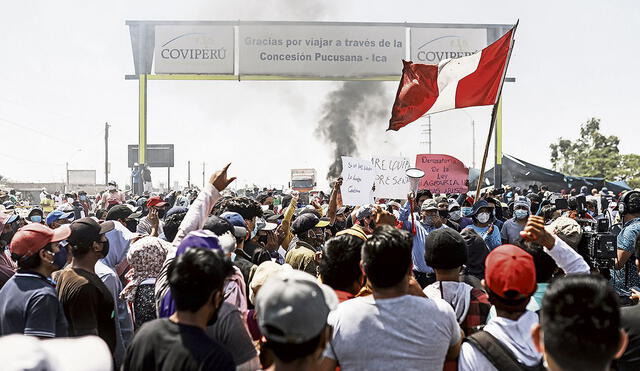 Ya hay tres víctimas mortales debido a los enfrentamientos. Foto: Aldair Mejía/La República