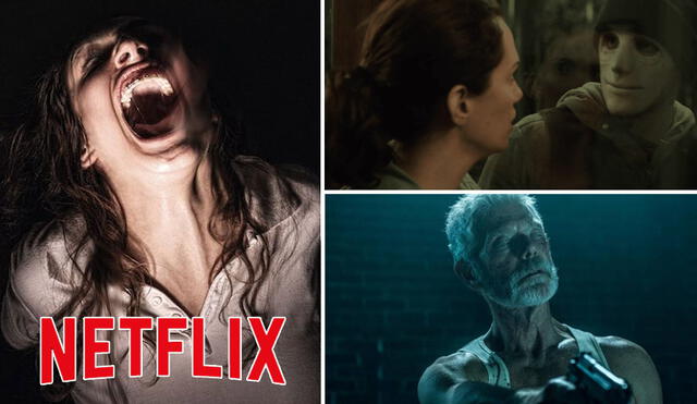 Películas de terror en Netflix. Créditos: composición
