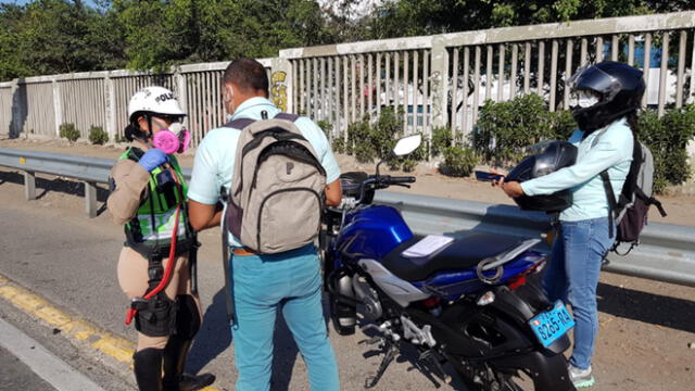 Coronel Araujo reveló que solo en la mañana del sábado 19 de marzo se colocaron 239 papeletas. (Foto: GLR - URPI)