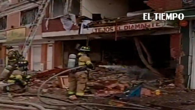 Colombia: Fuerte explosión en un barrio de Bogotá deja cuatro muertos [FOTOS]