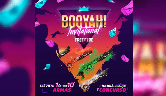 Booyah Invitational es un torneo de YouTubers. Foto: Free Fire.
