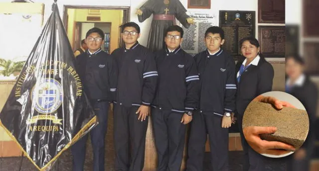 Arequipa: Escolares elaboran ladrillos de plástico y ganan concurso para viajar a España 