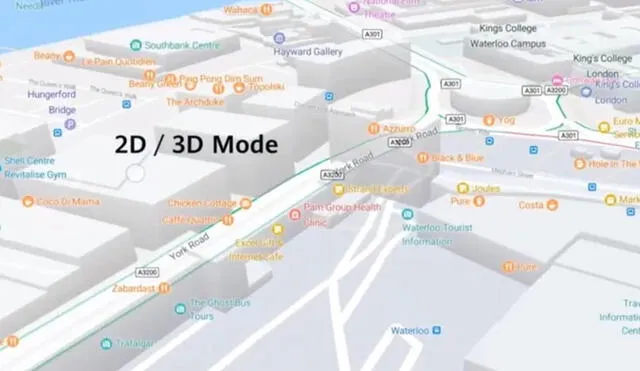 Según Huawei, Petal Maps ofrecerá mapas en 2D y en 3D. Foto: Huawei