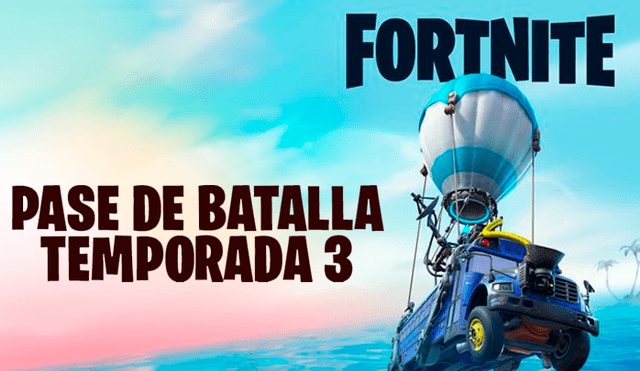 El pase de batalla de la temporada 3 de Fortnite mantendría su precio. Foto: Composición La República.