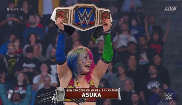 WWE TLC 2018: Asuka se corona nueva campeona con la inesperada ayuda de Ronda Rousey [VIDEO]