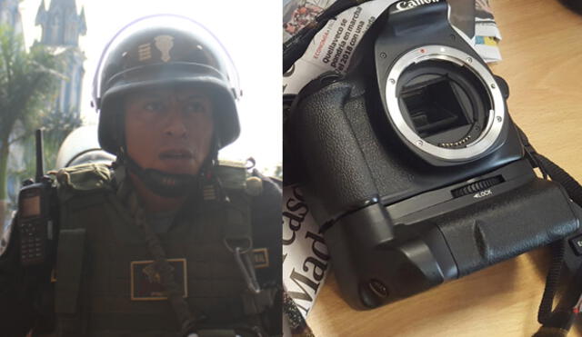 Fotoperiodista de La República fue víctima de represión policial durante manifestación [VIDEO]