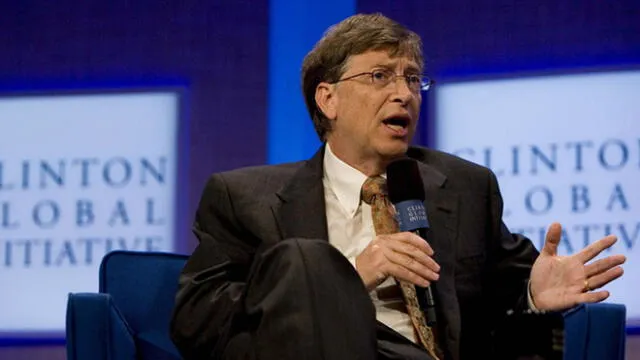 Bill Gates regaló 64 millones de sus acciones en Microsoft 