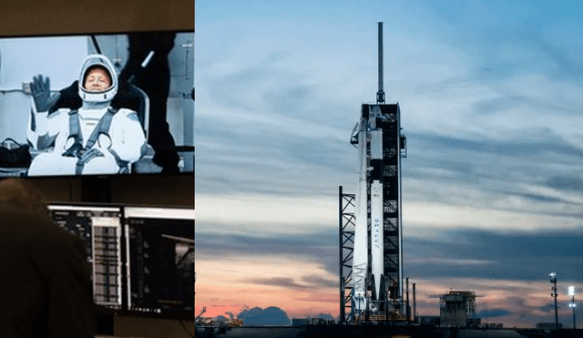 El despegue del Crew Dragon de SpaceX dependerá de la meteorología. Foto: composición