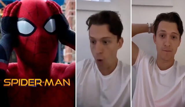 Tom Holland ya tiene el guion de Spider-Man 3. Foto: Sony/Captura de @tomholland1993