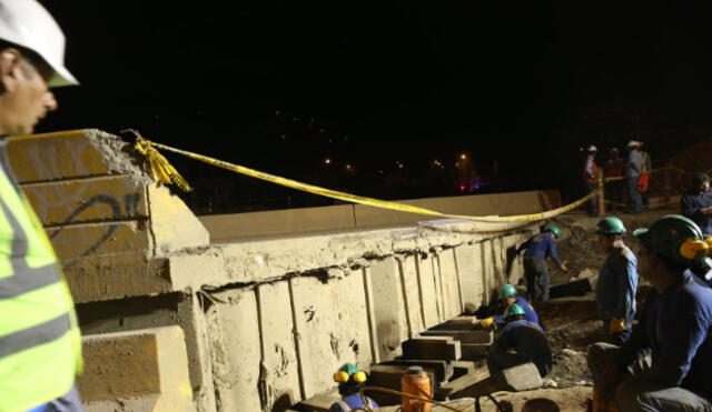 Río Huaycoloro: Puente Bailey estaría habilitado en siete días