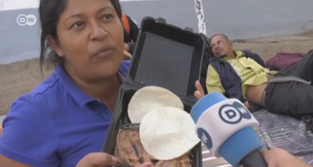 Indignación por mujer de 'caravana migrante' que se queja de "mala" comida en México [VIDEO]