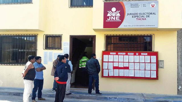 JEE de Tacna rechaza pedidos de exclusión de 3 candidatos