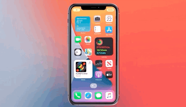 Apple presentó iOS 14, la nueva versión del sistema operativo para iPhone con una dulce novedad: los widgets como nunca antes los viste.