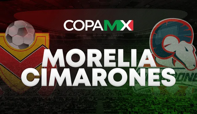Morelia vs. Cimarrones EN VIVO por la Copa MX