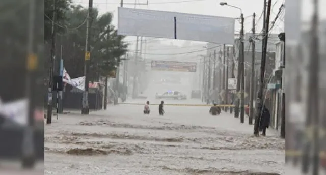 Caída de granizada e intensas lluvias activan torrenteras en Arequipa.