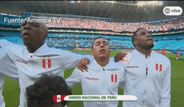 Perú vs. Venezuela: Así sonó el himno peruano en la Arena do Gremio [VIDEO]