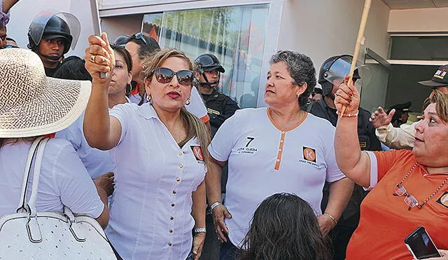 Maritza García acusa a excandidata al Congreso de boicot en su contra