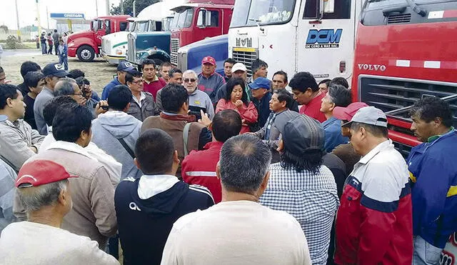 Transportistas denuncian que Siderperú contrata a empresas foráneas