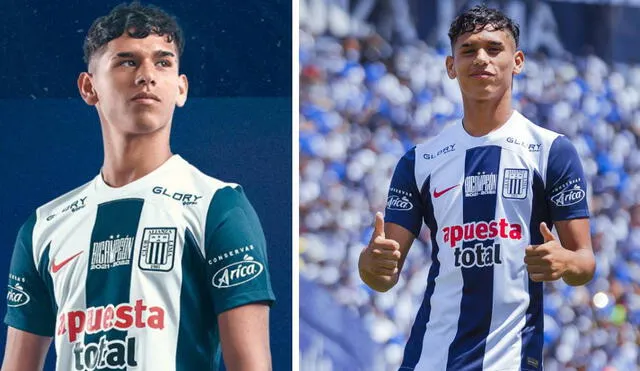 Mauricio Arrasco jugó cinco minutos ante Atlético Nacional. Foto: composición/Alianza Lima