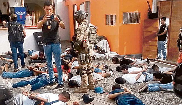 80 de los 124 detenidos en Punta Negra usaron armas antes de su arresto