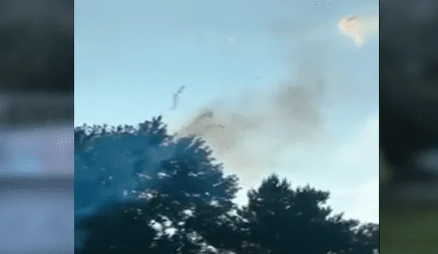 Facebook: querían hacer gran anuncio con fuegos artificiales y sin querer provocan terrible accidente [VIDEO]