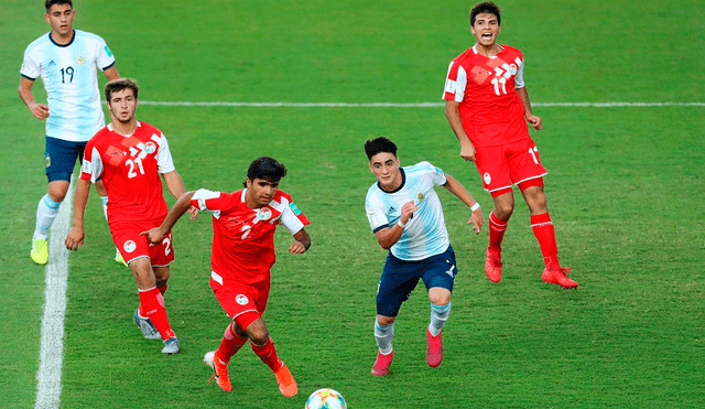Argentina vs. Tajikistan EN VIVO en el Mundial Sub 17