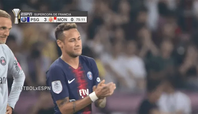 PSG vs Mónaco: el caluroso recibimiento a Neymar en el Estadio Shenzhen [VIDEO]