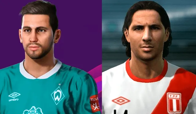 La evolución de Claudio Pizarro en los videojuegos de PES. Foto: composición La República.