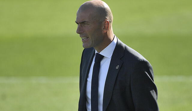 Zinedine Zidane habló sobre el duelo entre Real Madrid e Inter por la Champions League. Foto: AFP