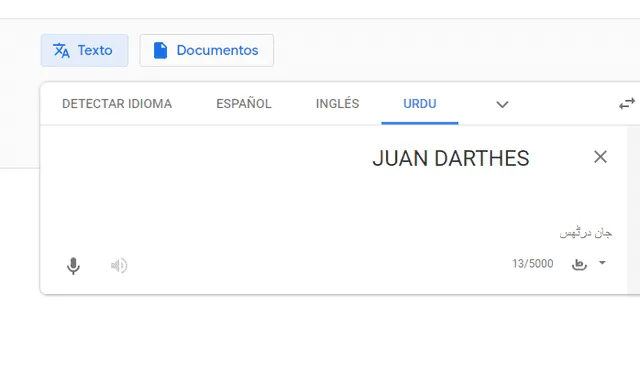 Google Translate: escriben en el traductor nombre del actor Juan Darthés y resultado fue inesperado [FOTOS]