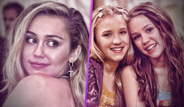 Miley Cyrus y Emily Osment recuerdan su infancia en set de grabación de Hanna Montana. (FOTO: Composición)