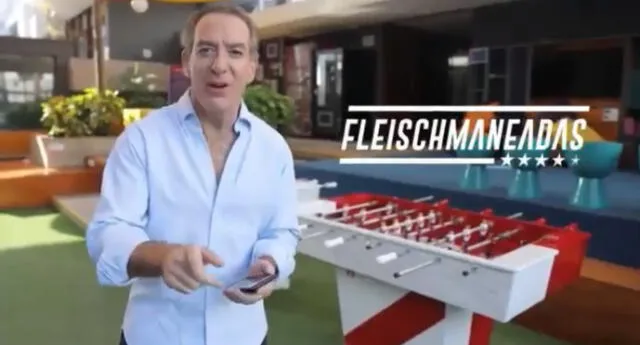 Eddie Fleischman recordó las "fleishmaneadas" en una nueva promo de Latina [VIDEO]
