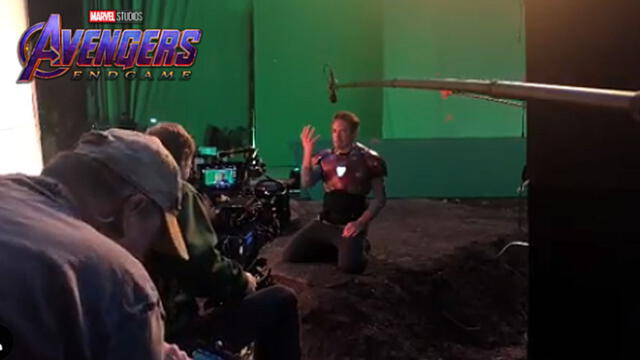 Avengers: Edgame: así se rodó el chasquido de Iron Man