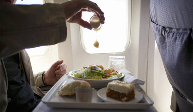 Facebook: hombre pidió menú para vegetarianos en su vuelo y recibió desagradable sorpresa [FOTOS]