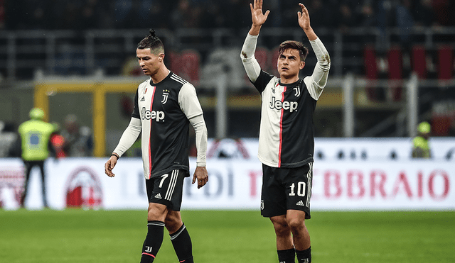 Cristiano Ronaldo y Paulo Dybala juegan juntos en la Juventus desde el 2018. | Foto: AFP