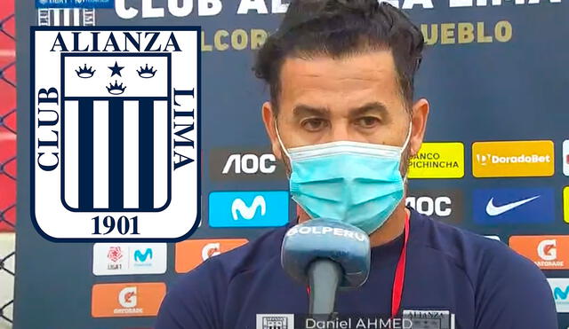 Daniel Ahmed señaló que Alianza Lima no mereció perder ante Cusco FC. Foto: Captura de Gol Perú