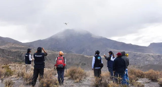 Moquegua: Advierten riesgo por cenizas y lahares en zona de evacuación del Ubinas