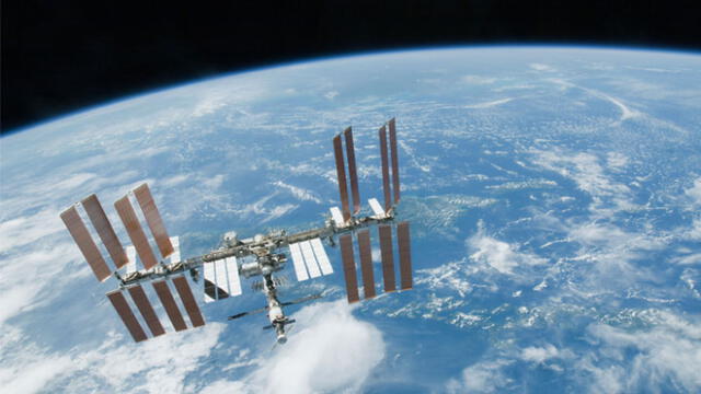 Estación Espacial Internacional. Crédito: NASA.