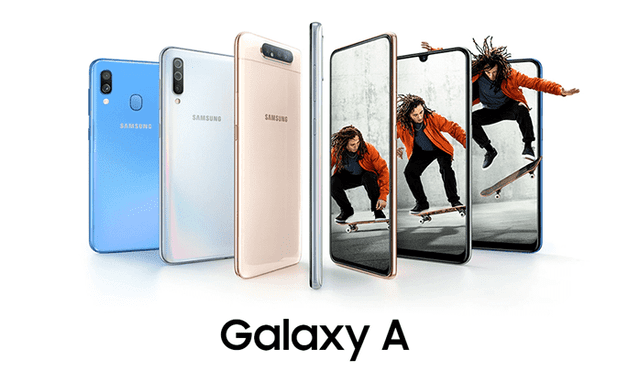 La serie Samsung Galaxy se posicionó en el Top 10 con el Galaxy A10 (segundo lugar), A50 (tercer lugar) y A20 (séptimo lugar).